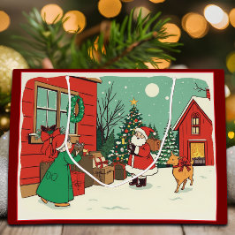 Weihnachtsvorstellung Große Geschenktüte