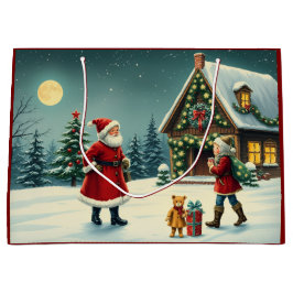 Weihnachtsvorstellung Große Geschenktüte