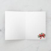 Weihnachtsvorstellung Karte (Innenseite)