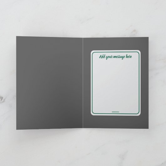 Weihnachtsvorstellung Karte (Innenseite)