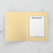 Weihnachtsvorstellung Karte (Innenseite)