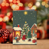 Weihnachtsvorstellung Karte