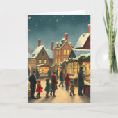Weihnachtsvorstellung Karte (Vorderseite)