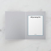 Weihnachtsvorstellung Karte (Innenseite)