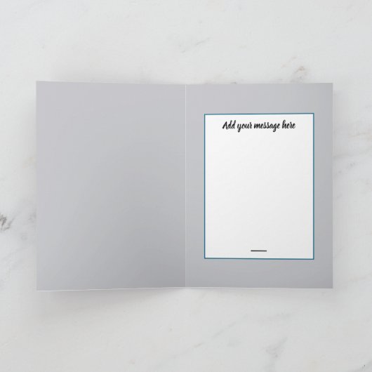 Weihnachtsvorstellung Karte (Innenseite)