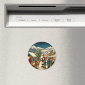 Weihnachtsvorstellung Magnet (In Situ (Geschirrspüler))