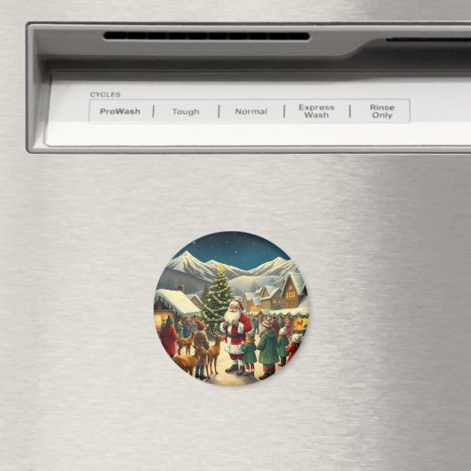 Weihnachtsvorstellung Magnet (In Situ (Geschirrspüler))