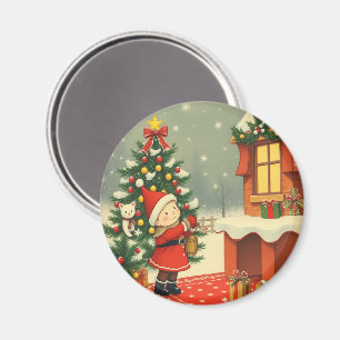 Weihnachtsvorstellung Magnet