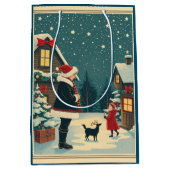 Weihnachtsvorstellung Mittlere Geschenktüte (Vorderseite)