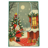 Weihnachtsvorstellung Mittlere Geschenktüte (Rückseite)