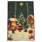 Weihnachtsvorstellung Mittlere Geschenktüte (Rückseite)