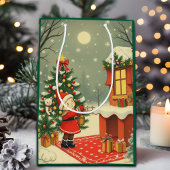 Weihnachtsvorstellung Mittlere Geschenktüte