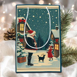 Weihnachtsvorstellung Mittlere Geschenktüte