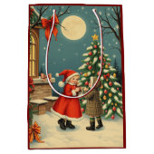 Weihnachtsvorstellung Mittlere Geschenktüte (Vorderseite)