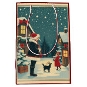 Weihnachtsvorstellung Mittlere Geschenktüte (Vorderseite)