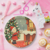 Weihnachtsvorstellung Pappteller (Party)