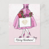 Weihnachtsvorstellung Postkarte (Vorderseite)