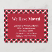 Weihnachtsvorstellung Rot Grün und Weiß Postkarte (Vorderseite)