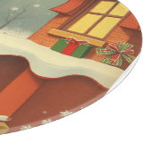 Weihnachtsvorstellung Schneidebrett (Ecke)