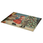 Weihnachtsvorstellung Schneidebrett (Ecke)