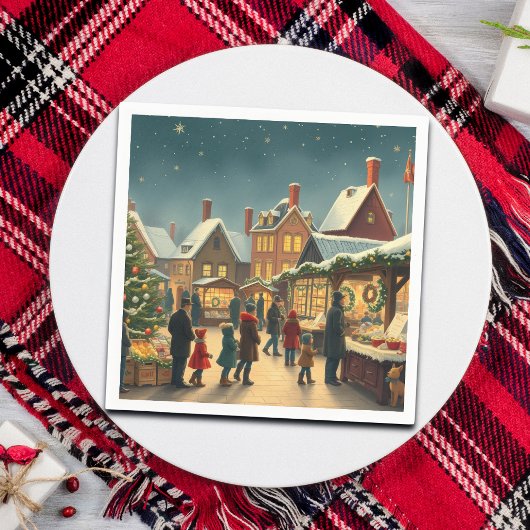 Weihnachtsvorstellung Serviette