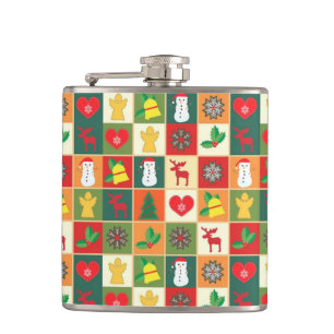 Weihnachtsvorstellungen Flachmann