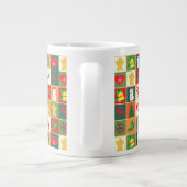 Weihnachtsvorstellungen Jumbo-Tasse (Rückseite)