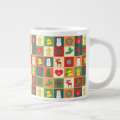 Weihnachtsvorstellungen Jumbo-Tasse (Rechts)