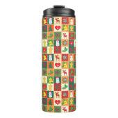 Weihnachtsvorstellungen Thermosbecher (Vorderseite)