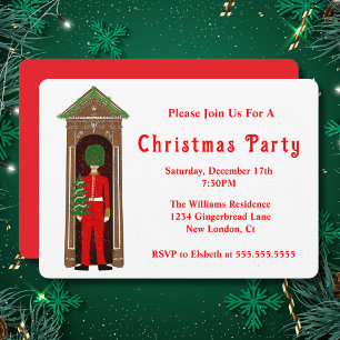 Weihnachtswache mit Lebkuchenhaus Einladung