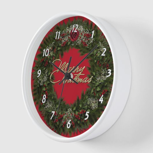 Weihnachtswache Wanduhr (Winkel)