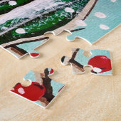 Weihnachtswachtel-Puzzlespiel Puzzle (Seite)