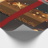 Weihnachtswackelpapier Geschenkpapier (Ecke)