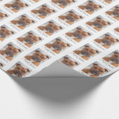 Weihnachtswackelpapier Geschenkpapier (Ecke)