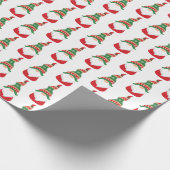 Weihnachtswackelpapier Geschenkpapier (Ecke)