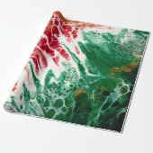 Weihnachtswackelpapier Geschenkpapier (Ungerollt)