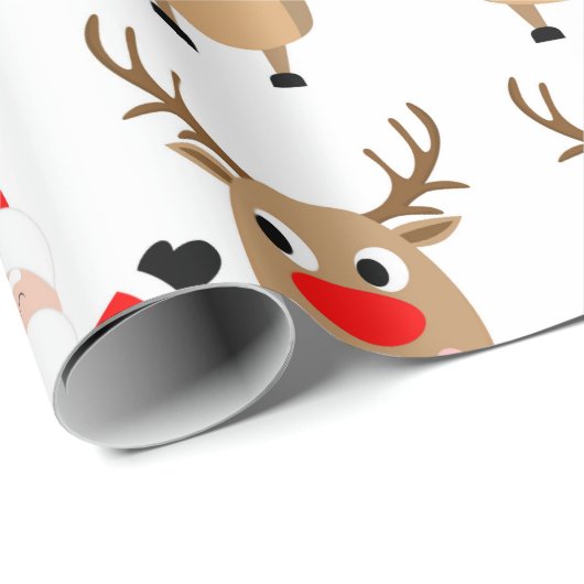 Weihnachtswackelpapier Geschenkpapier (Rolleneckpunkt)