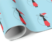 Weihnachtswackelpapier Geschenkpapier (Rolleneckpunkt)