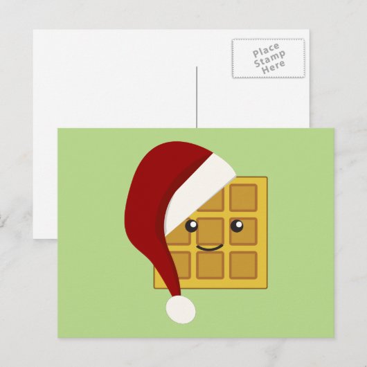 Weihnachtswaffe Feiertagspostkarte (Vorne/Hinten)