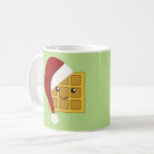 Weihnachtswaffe Kaffeetasse (Vorderseite Links)