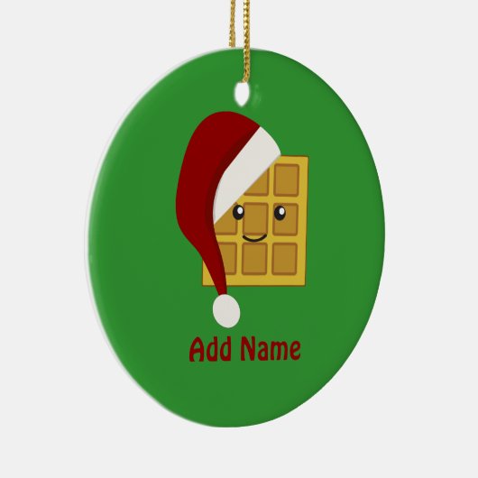 Weihnachtswaffe Keramik Ornament (Rechts)