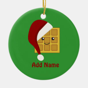 Weihnachtswaffe Keramik Ornament