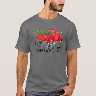 Weihnachtswagen Die wunderbarste Zeit der T-Shirt