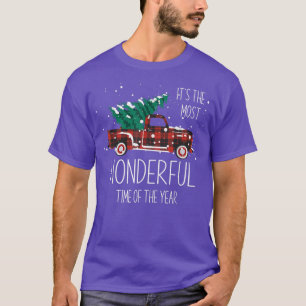 Weihnachtswagen ist die schönste Zeit der T-Shirt