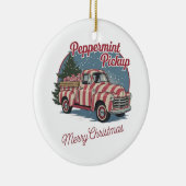 Weihnachtswagen Keramik Ornament (Rechts)