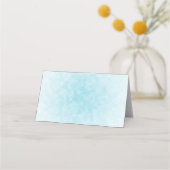 Weihnachtswagen mit Pinienbäumen und Waldtieren Platzkarte (Rückseite)