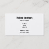 Weihnachtswagen mit Pinienbäumen und Waldtieren Visitenkarte (Rückseite)