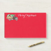 Weihnachtswagen Post-it-Notes Post-it Klebezettel (Auf Schreibtisch)