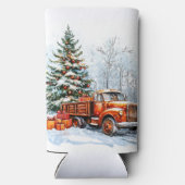 Weihnachtswagen Selters Dosenkühler (Rückseite)