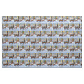 Weihnachtswagen Stoff (Fat Quarter (45,7 x 55,9 cm))